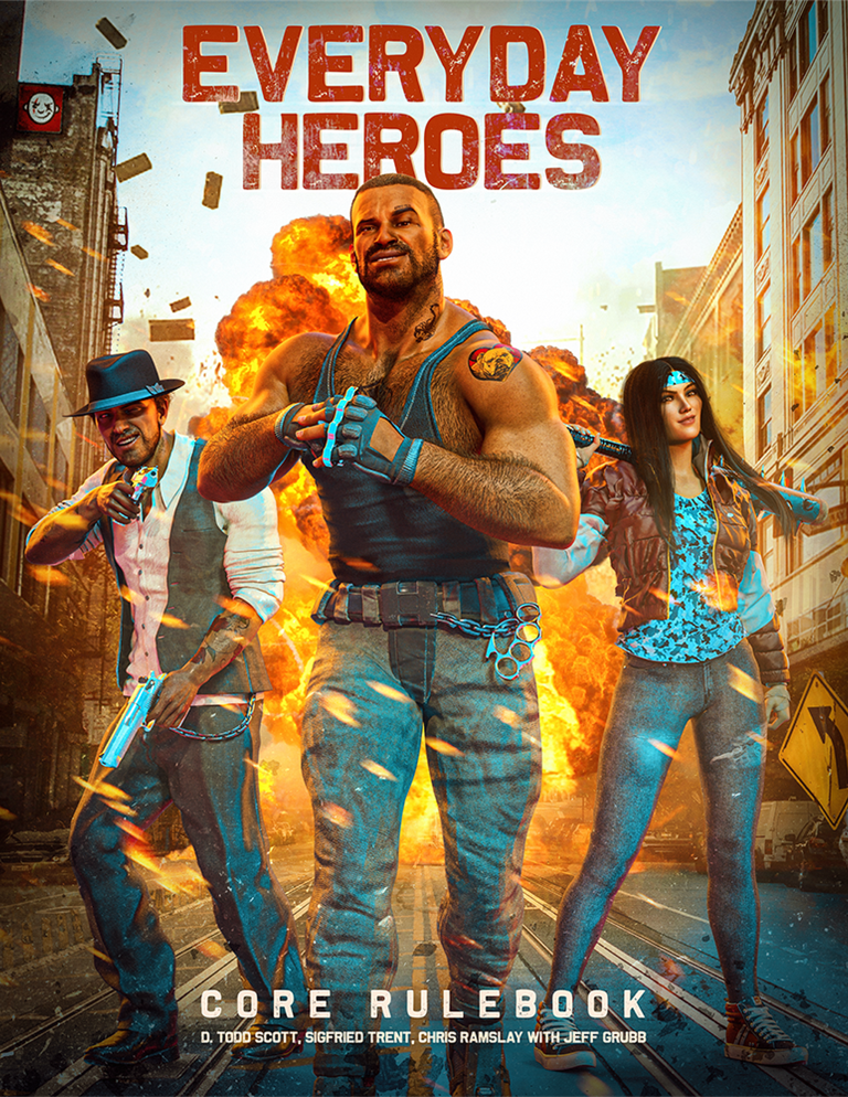 EVERYDAY HEROES THE ROLEPLAYING GAME HC