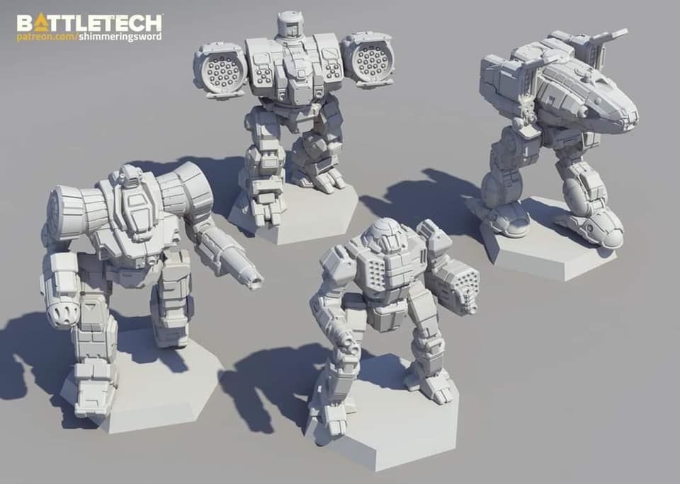 BATTLETECH CLAN STRIKER STAR
