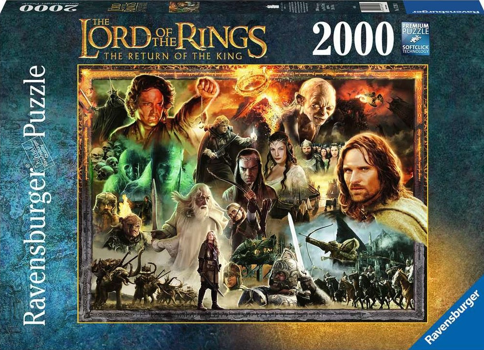 LORD OF THE RINGS THE RETURN OF THE KING 2000PC PUZZLE