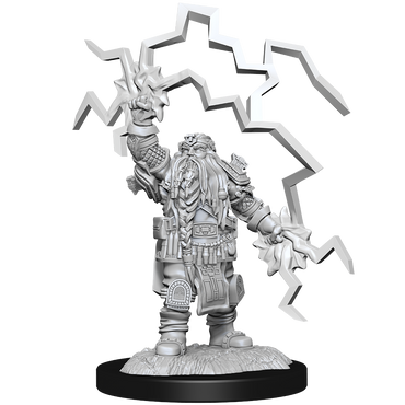 DND UNPAINTED MINIS WV14 DWARF CLERIC MALE