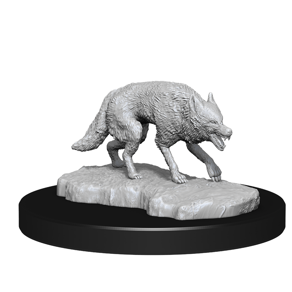 DND UNPAINTED MINIS WV14 JACKALWERE/JACKAL