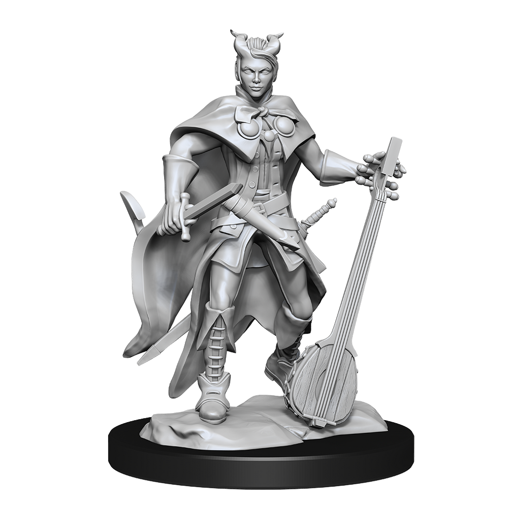 DND UNPAINTED MINIS WV14 TIEFLING BARD FEMALE