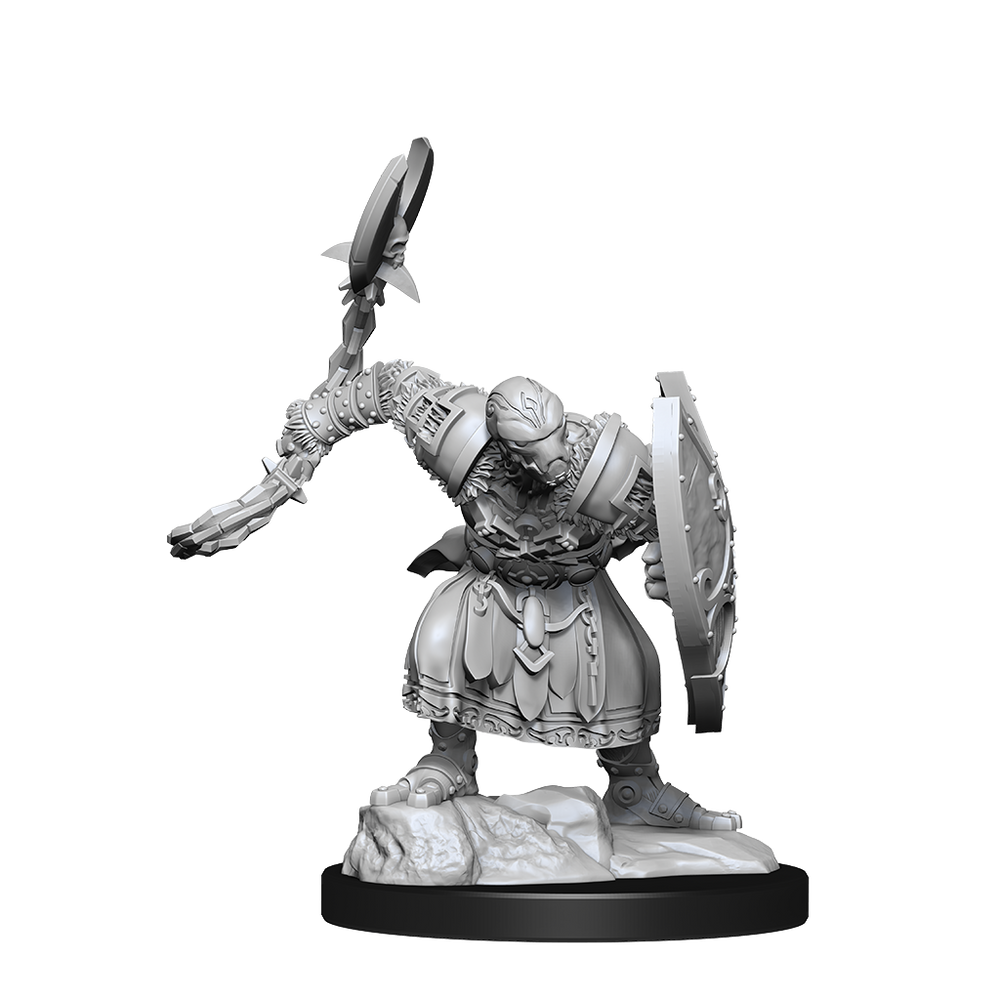 DND UNPAINTED MINIS WV14 WARFORGED MONK