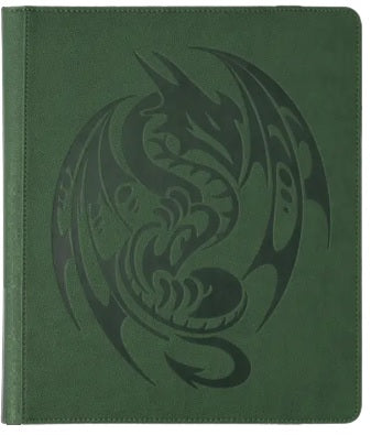 DRAGON SHIELD CARD CODEX 360 PORTFOLIO FOREST GREEN
