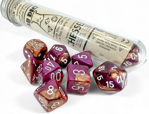 Chessex 7 Piece Polyhedral Dice Set