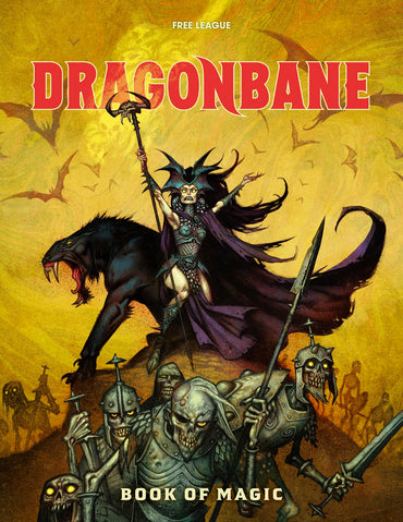 DRAGONBANE RPG BOOK OF MAGIC RULES SUPPLEMENT HC