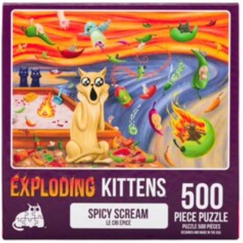 SPICY SCREAM 500 PIECE PUZZLE
