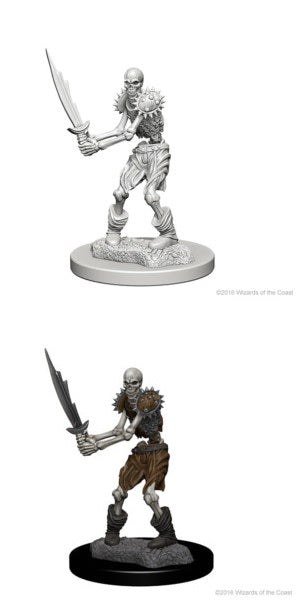 DND UNPAINTED MINIS WV1 SKELETONS