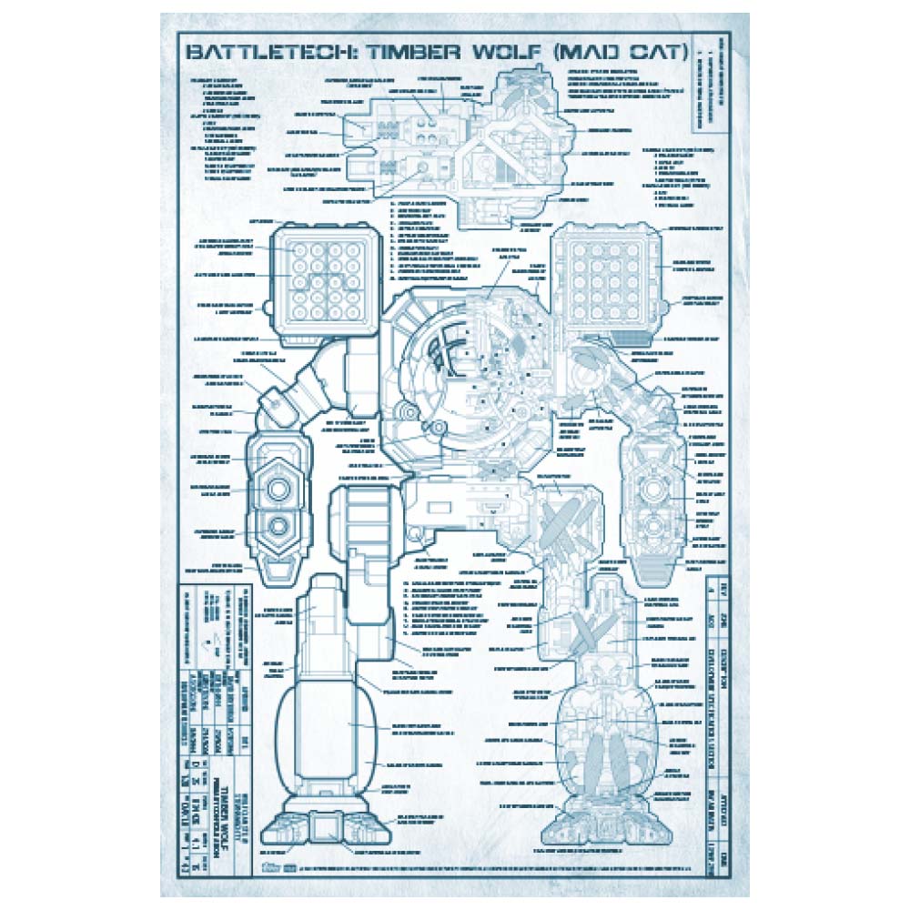 BATTLETECH TECHNICAL BLUEPRINTS