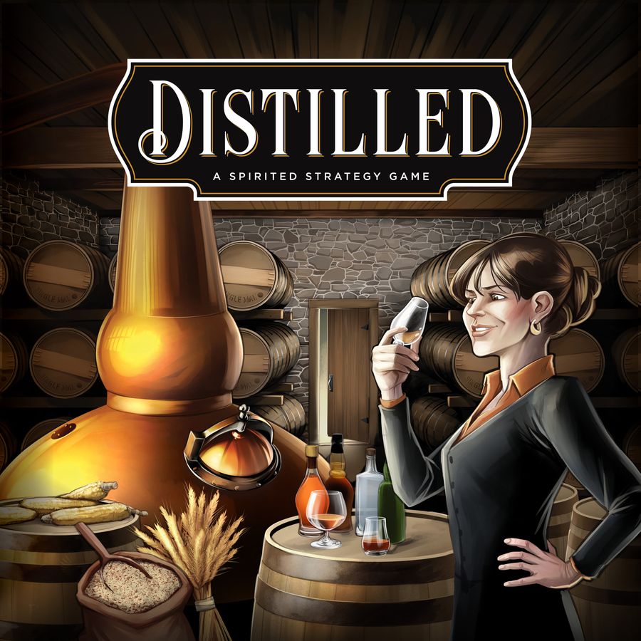 DISTILLED A SPIRITED STRATEGY GAME