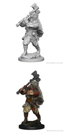 DND UNPAINTED MINIS WV1 MALE HUMAN BARBARIAN