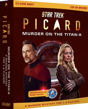 STAR TREK PICARD MURDER ON THE TITAN-A MYSTERY GAME