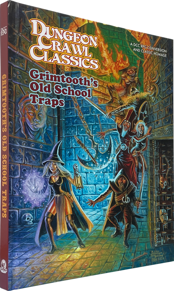 ORIGINAL ADV REINCARN. #8 OLD SCHOOL TRAPS (DCC RPG)