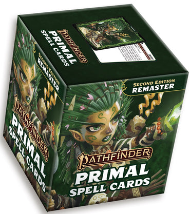 PATHFINDER 2E SPELL CARDS PRIMAL REMASTER