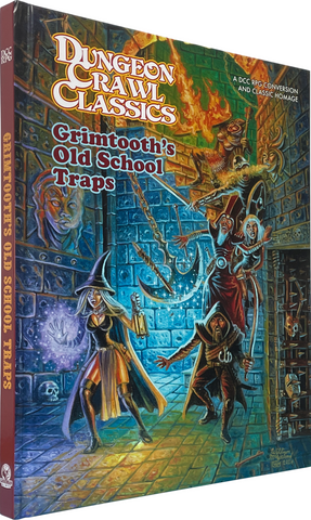 ORIGINAL ADV REINCARN. #8 OLD SCHOOL TRAPS (DCC RPG)