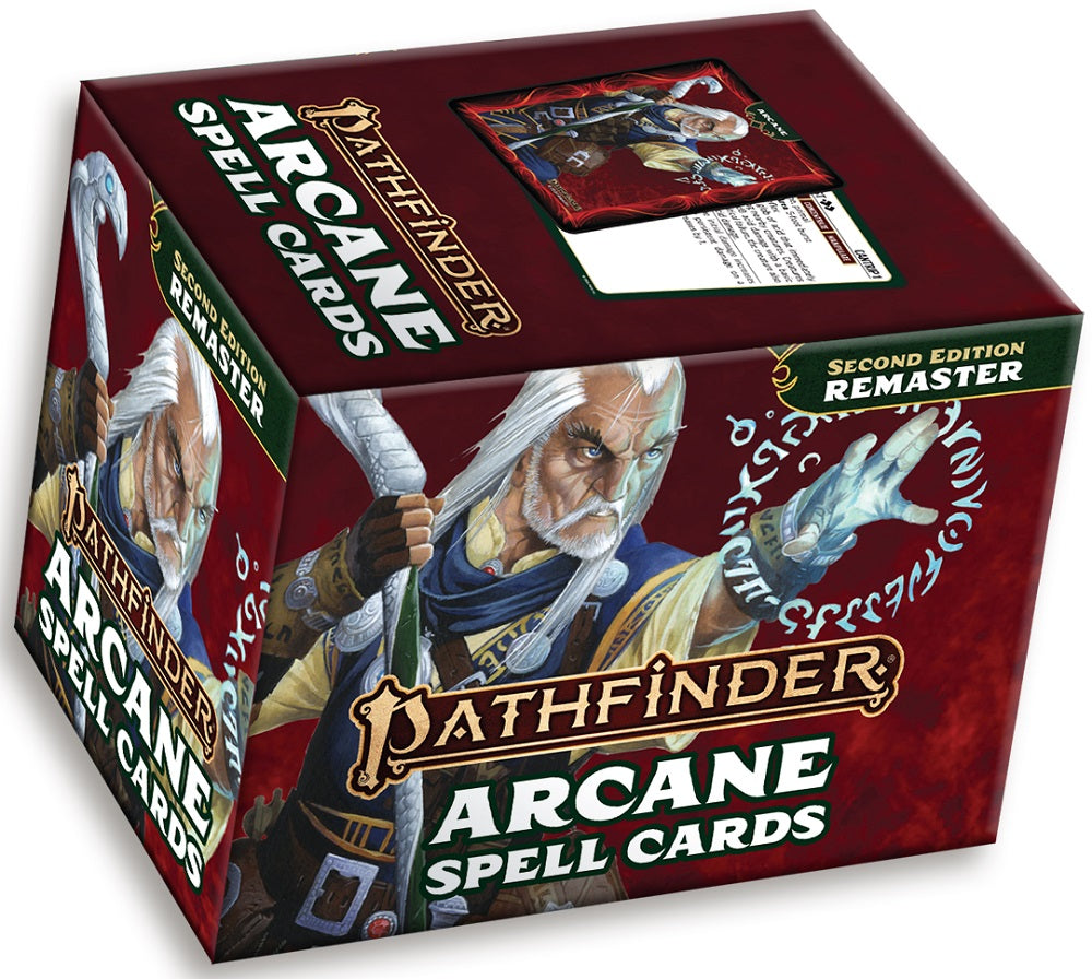 PATHFINDER 2E SPELL CARDS ARCANE REMASTER