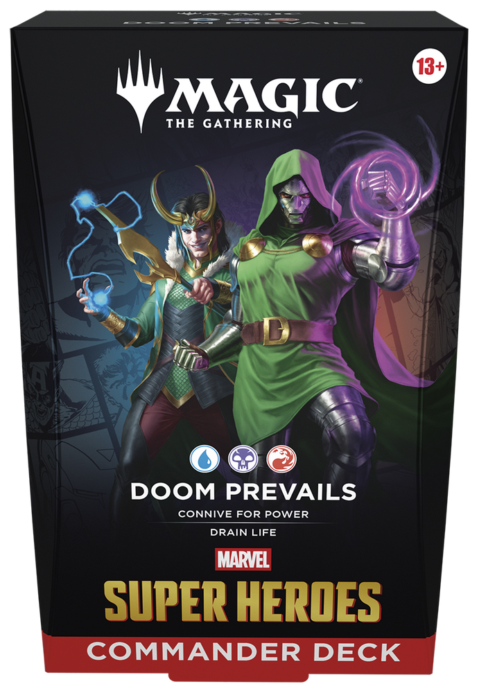 MTG MARVEL SUPER HEROES COMMANDER Doom Prevails