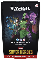 MTG MARVEL SUPER HEROES COMMANDER Doom Prevails