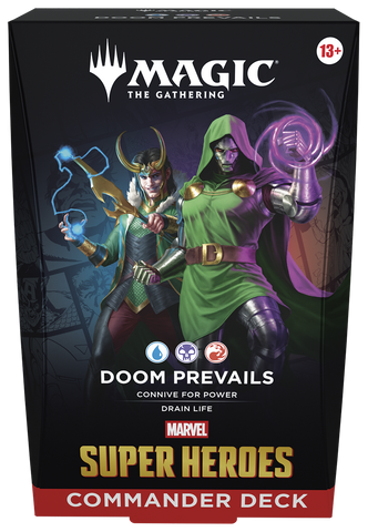 MTG MARVEL SUPER HEROES COMMANDER Doom Prevails