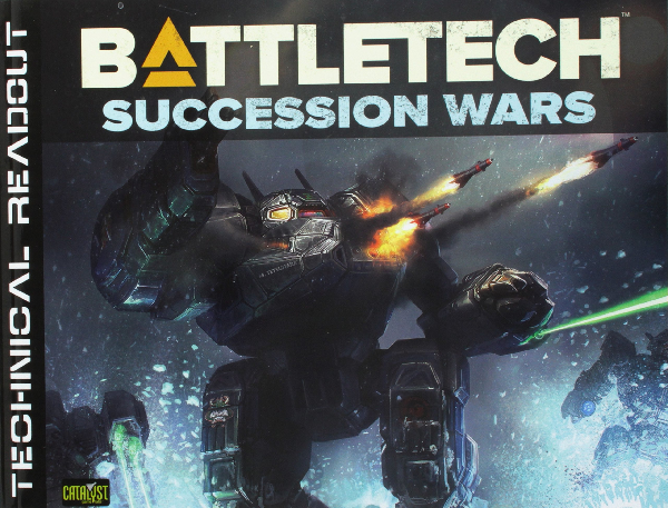 BATTLETECH TECHNICAL READOUT SUCCESSION WARS