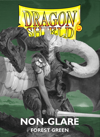 DRAGON SHIELD SLEEVES MATTE FOREST GREEN NON-GLARE 100CT (50)