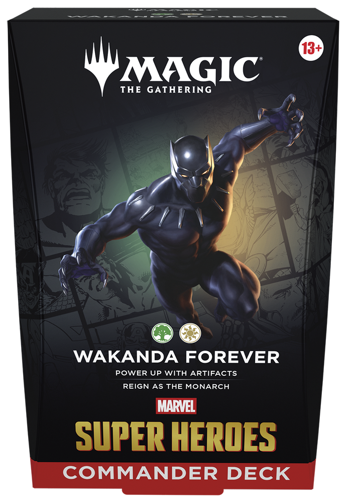 MTG MARVEL SUPER HEROES COMMANDER Wakanda Forever