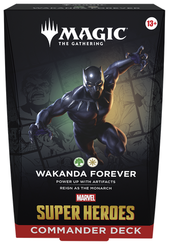 MTG MARVEL SUPER HEROES COMMANDER Wakanda Forever