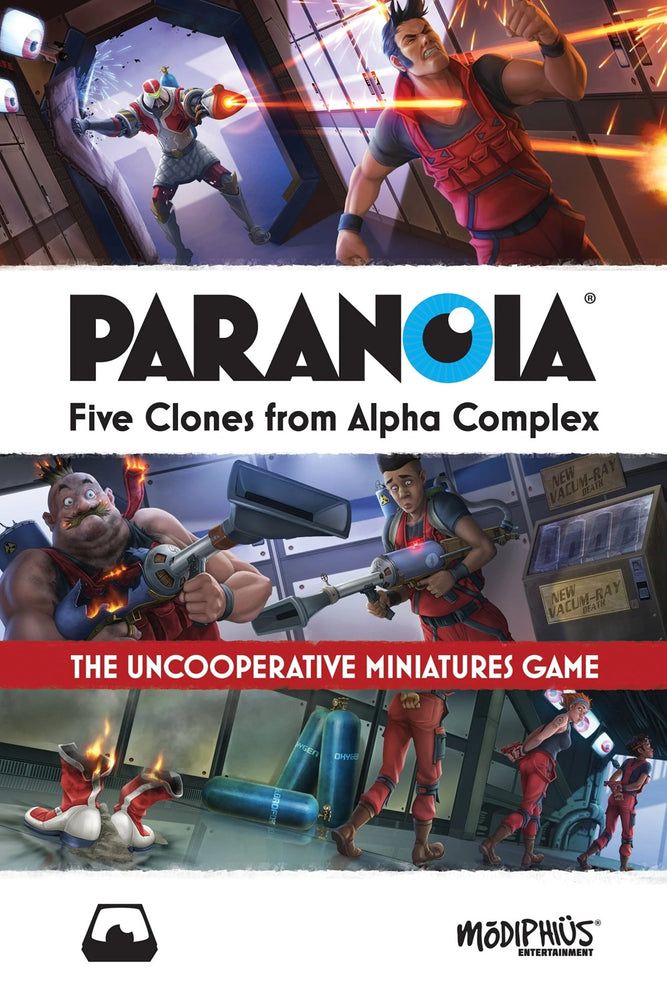 PARANOIA FIVE CLONES FROM ALPHA COMPLEX
