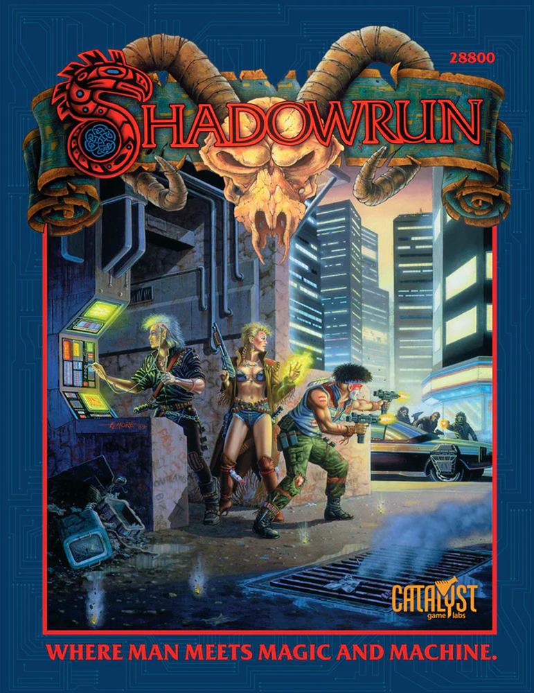 SHADOWRUN FIRST EDITION 35TH ANNIVERSARY HC