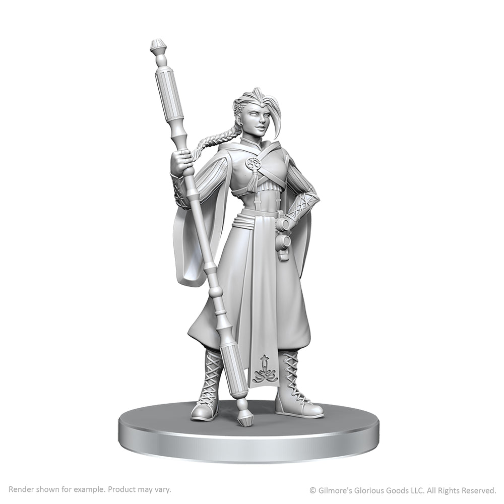 CR UNPAINTED MINIS WV26 BEAUREGARD LIONETT & CALEB WIDOGAST