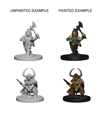 Nolzur's Marvelous MIniatures - Female Dwarf Barbarian