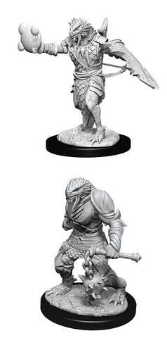 DND UNPAINTED MINIS WV11 MALE DRAGONBORN PALADIN