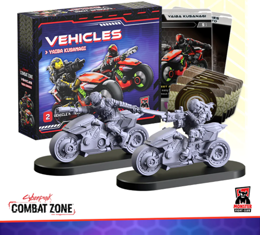 CYBERPUNK RED COMBAT ZONE YAIBA KUSANAGI CYBERCYCLE