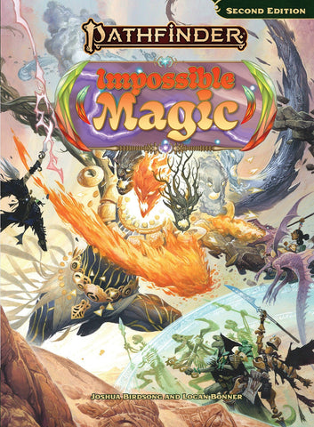 PATHFINDER 2E REMASTER IMPOSSIBLE MAGIC HC Sketch Cover