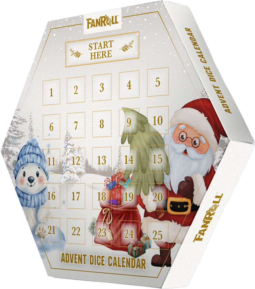 HOLIDAY DICE ADVENT CALENDAR 2026