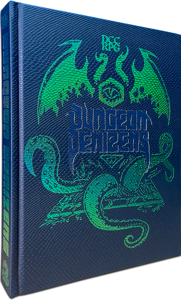 DCC RPG DUNGEON DENIZENS LIMITED EDITION REPTILE SKIN FOIL COVER