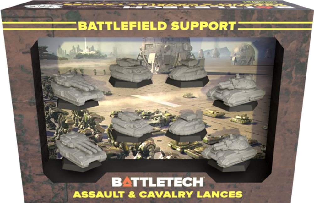 BATTLETECH BATTLEFIELD SUPPORT ASSAULT & CAVALRY LANCES FORCEPACK