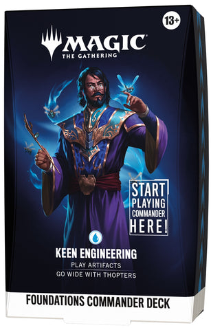 MTG FOUNDATIONS COMMANDER DECK - Keen Engineering