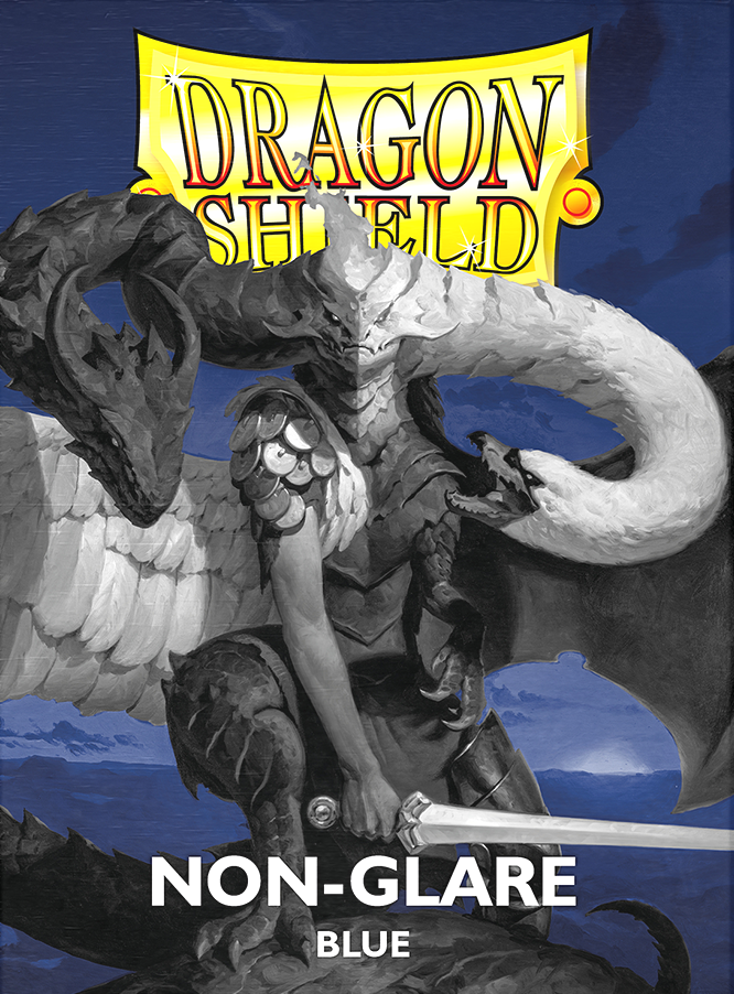 DRAGON SHIELD SLEEVES MATTE BLUE NON-GLARE 100CT (50)