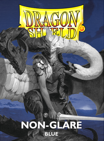 DRAGON SHIELD SLEEVES MATTE BLUE NON-GLARE 100CT (50)