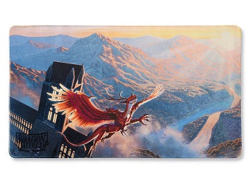 DRAGON SHIELD PLAYMAT LTD ED LOGI (CRIMSON)