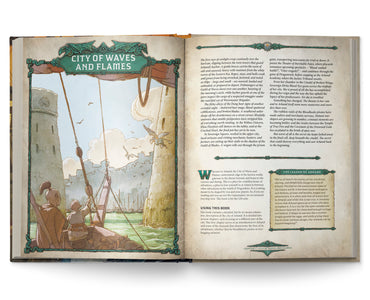 DRAGONBANE RPG ARKAND CITY OF WAVES AND FLAMES HC