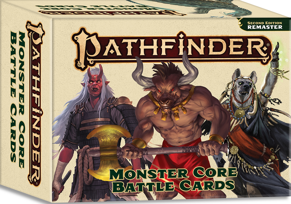 Pathfinder 2e Monster Core Battle Cards