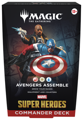 MTG MARVEL SUPER HEROES COMMANDER Avengers Assemble