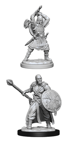 DND UNPAINTED MINIS WV13 HUMAN BARBARIAN MALE