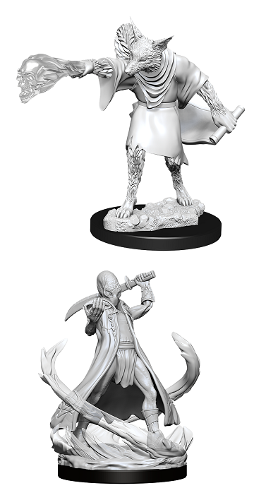 DND UNPAINTED MINIS WV11 ARCANALOTH AND ULTRALOTH
