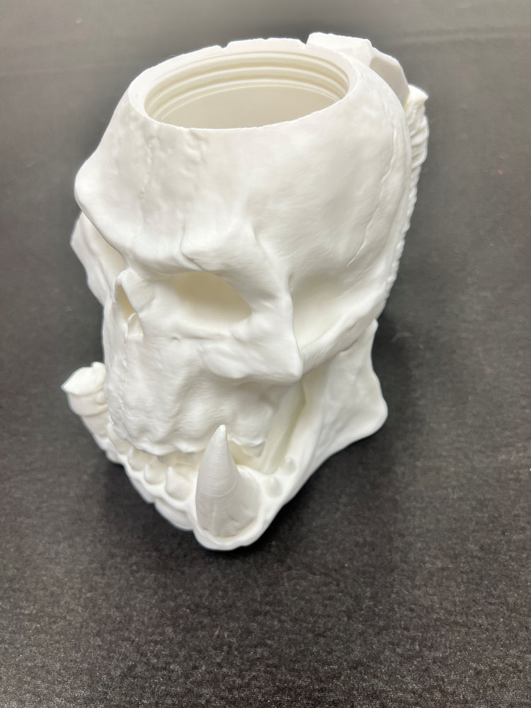 Skull Dice Cup and Can Holder