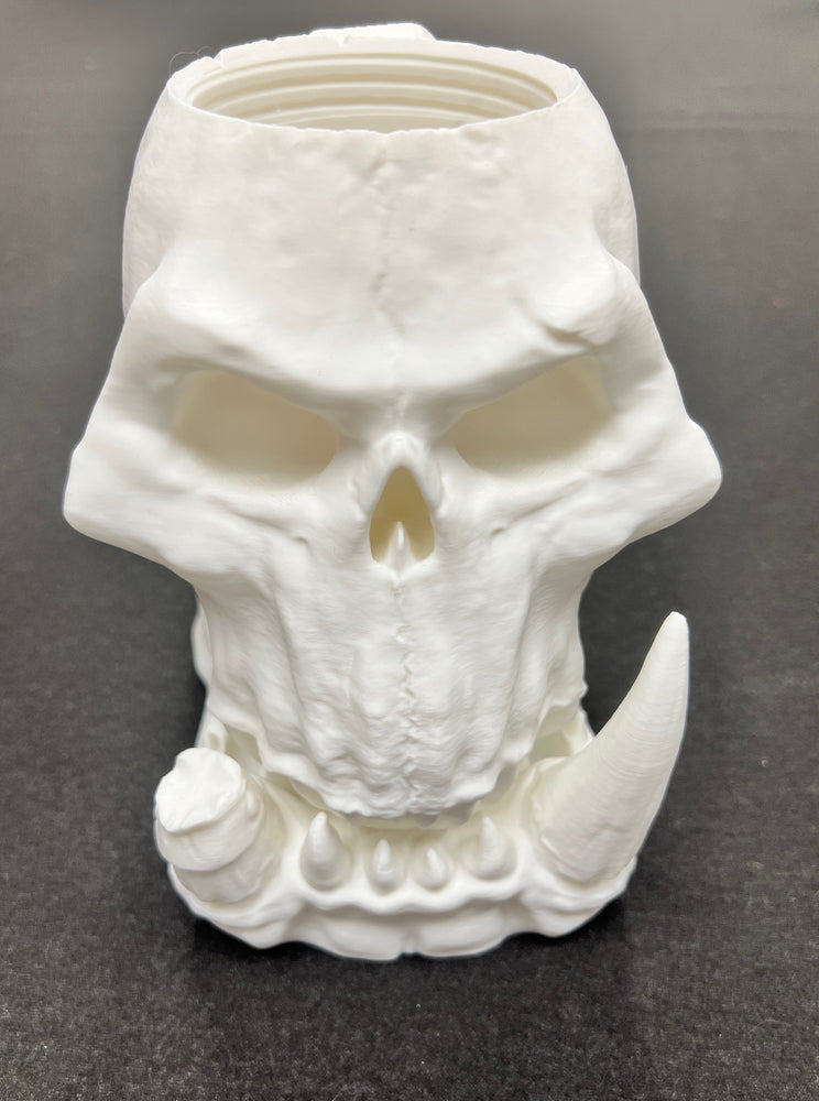 Skull Dice Cup and Can Holder