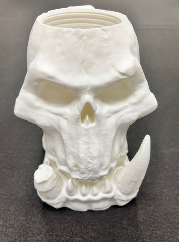 Skull Dice Cup and Can Holder