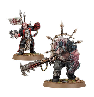 Traitor Enforcer - Chaos Space Marines Warhammer 40k 2 figures